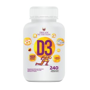 Dream Nutrition High Potency Vitamin D3 & K2 1000IU 240 micro tabs