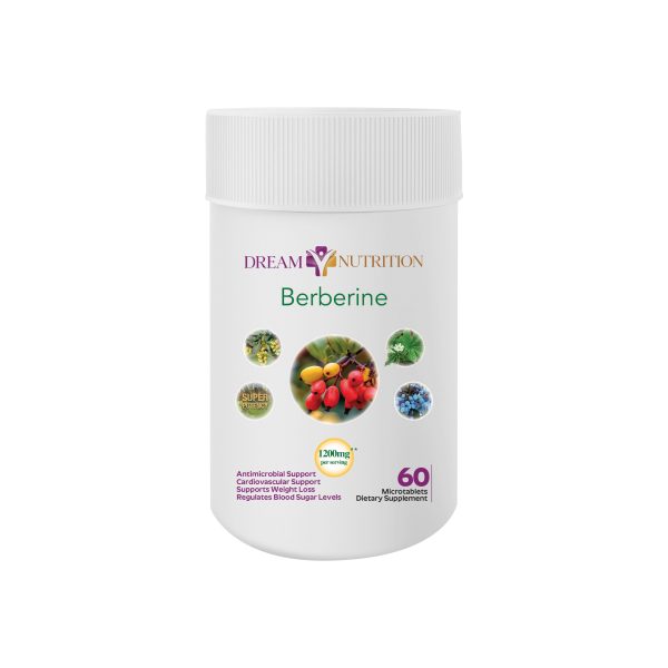Dream Nutrition Ultra Potency Berberine 1200mg 60 Tablets